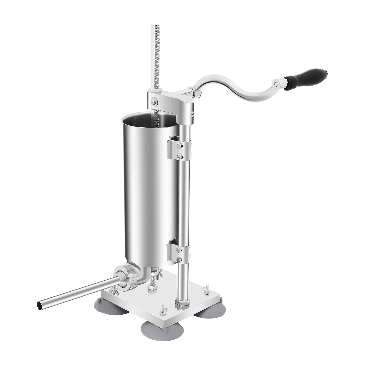 3L Vertical Manual Sausage Stuffer Stainless Steel Meat Filling Tool