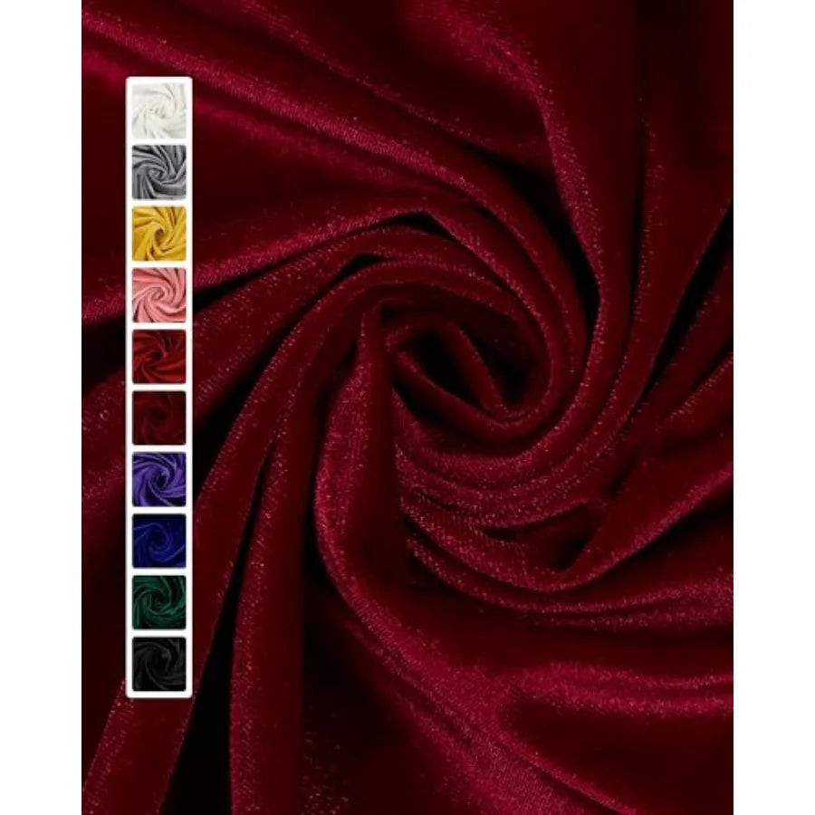 Stretch Velvet Fabric For DIY Sewing And Upholstery Projects