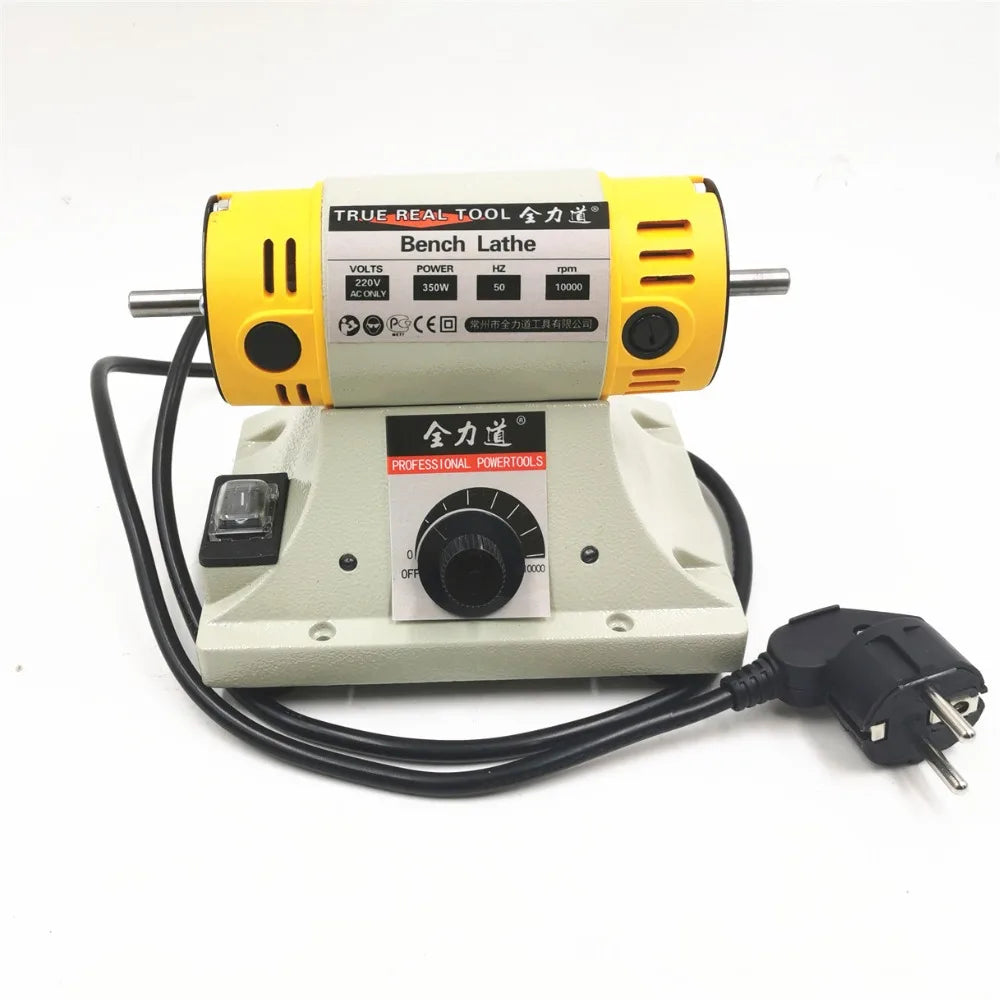 AZIYUHEA 350W Bench Polishing Machine 110V 220V For Woodworking
