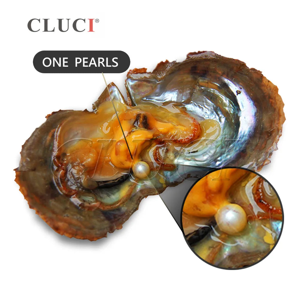 CLUCI 30pcs Akoya Oysters With Pearls Mix 13 Colors WP335SB