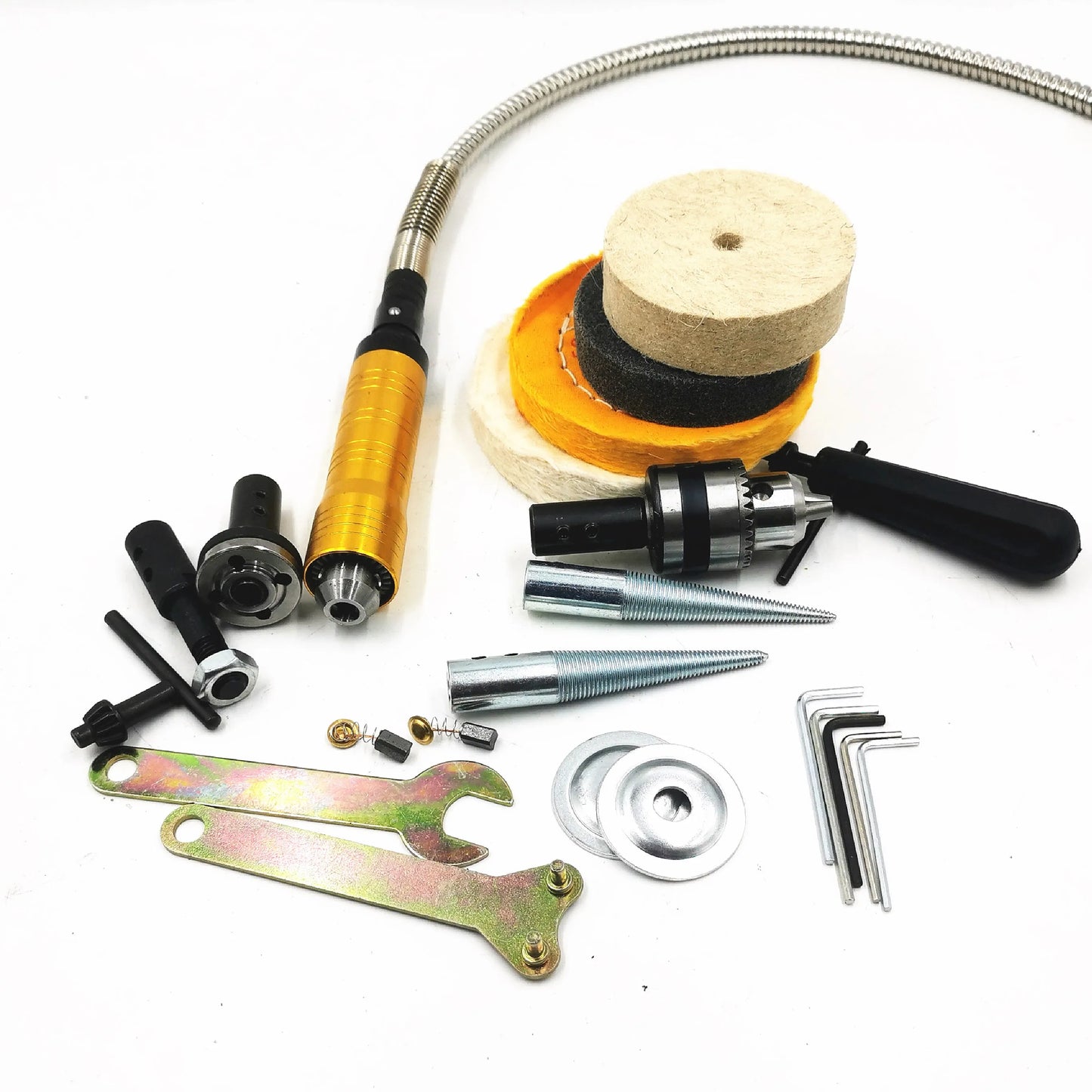 AZIYUHEA 350W Bench Polishing Machine 110V 220V For Woodworking