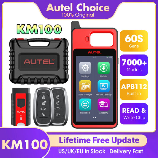 Autel KM100X KM100 Key Fob Programmer Universal Smart Key Generator