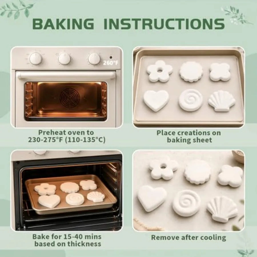 Polymer Clay Non Toxic Oven Bake Sculpting And Jewelry Making