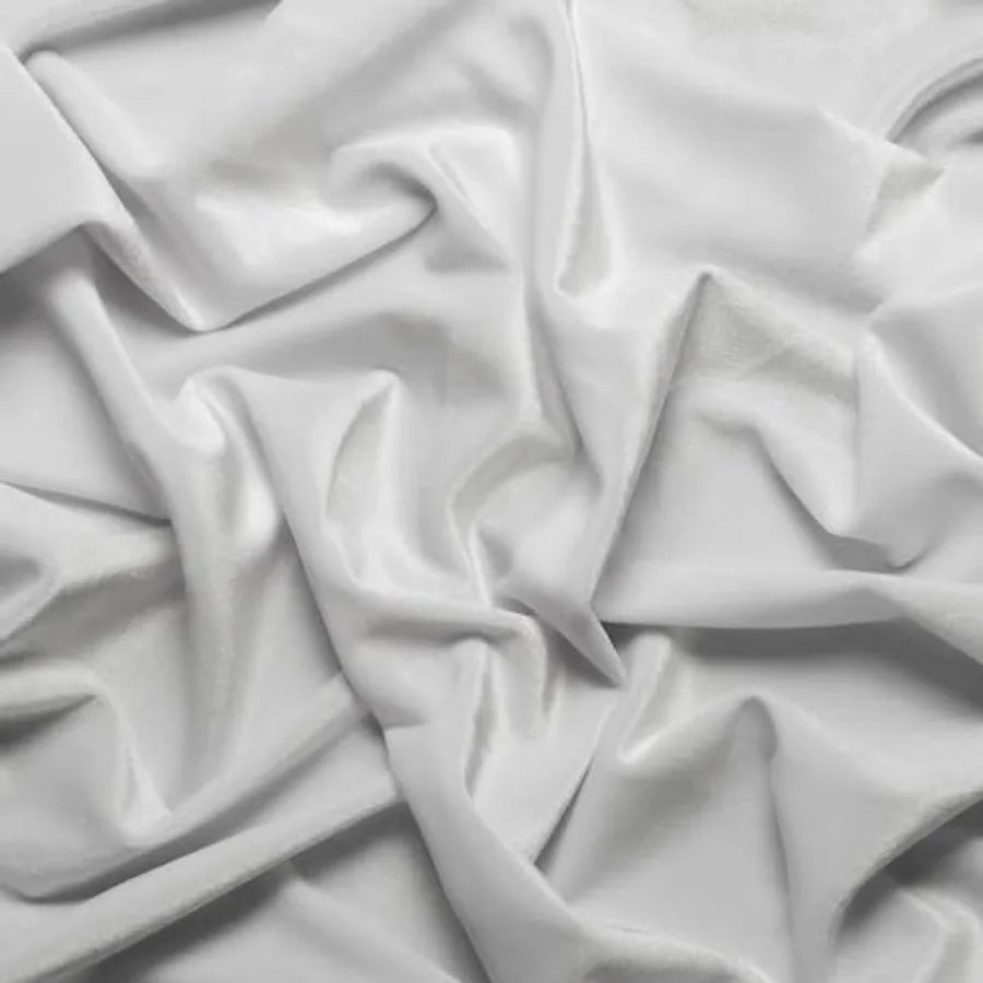 Stretch Velvet Fabric For Sewing And Costumes Polyester Blend
