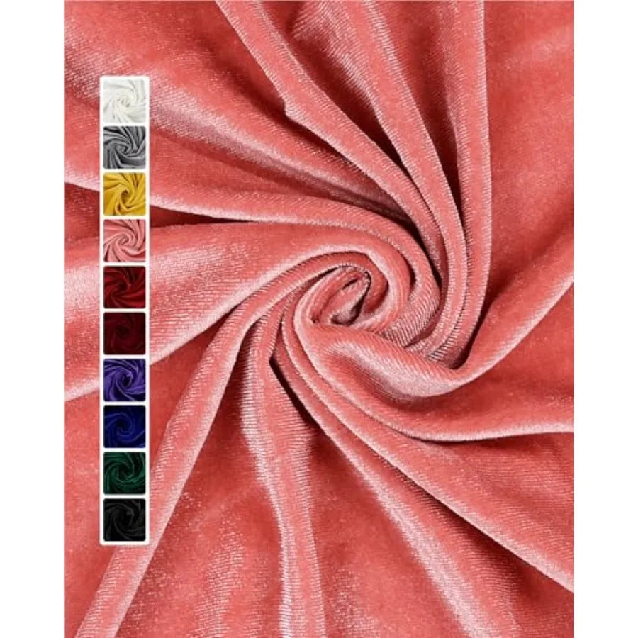 Stretch Velvet Fabric For DIY Sewing And Upholstery Projects