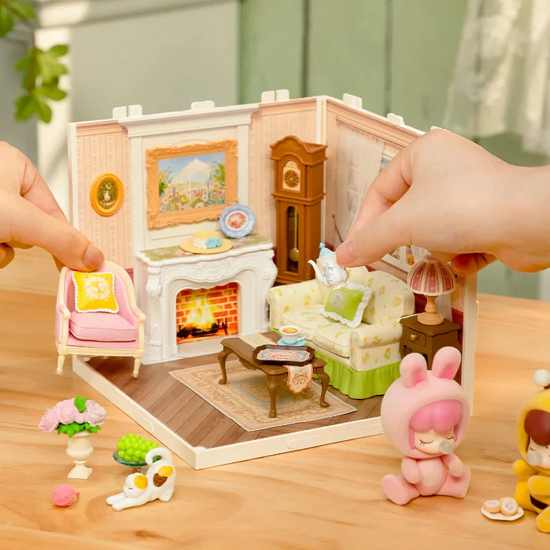 Rolife DIY Miniature House Kit Super Creator Courtyard Diorama Gift