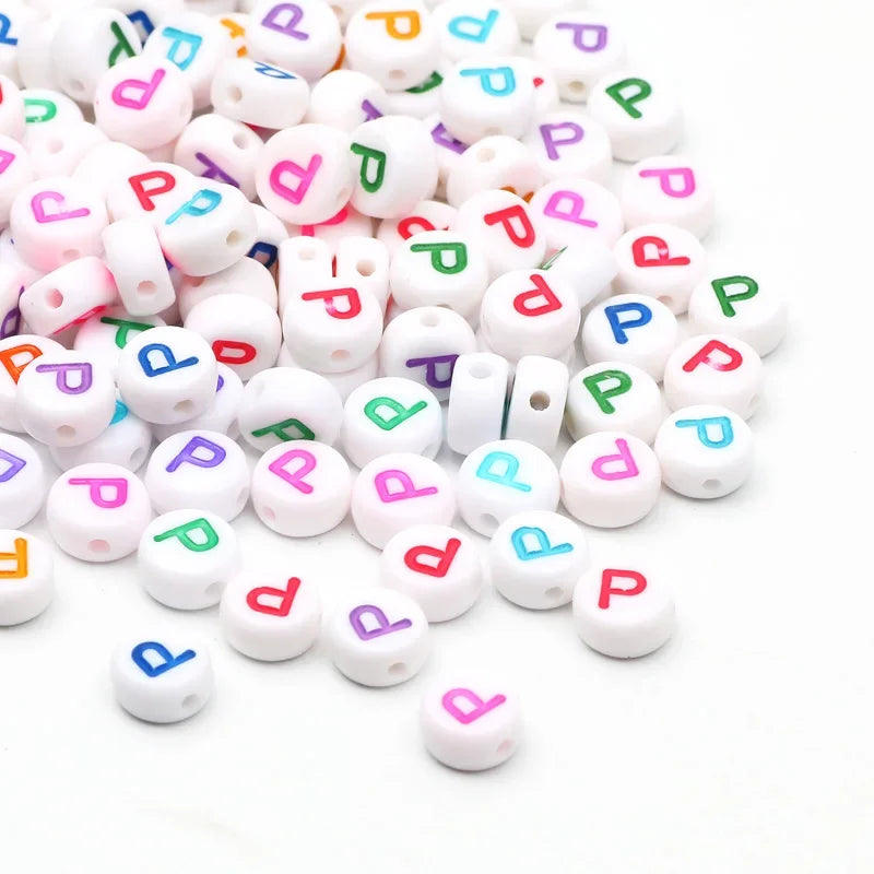 Laudsong Alphabet Beads A To Z Acrylic Spacer Beads For Jewelry Making