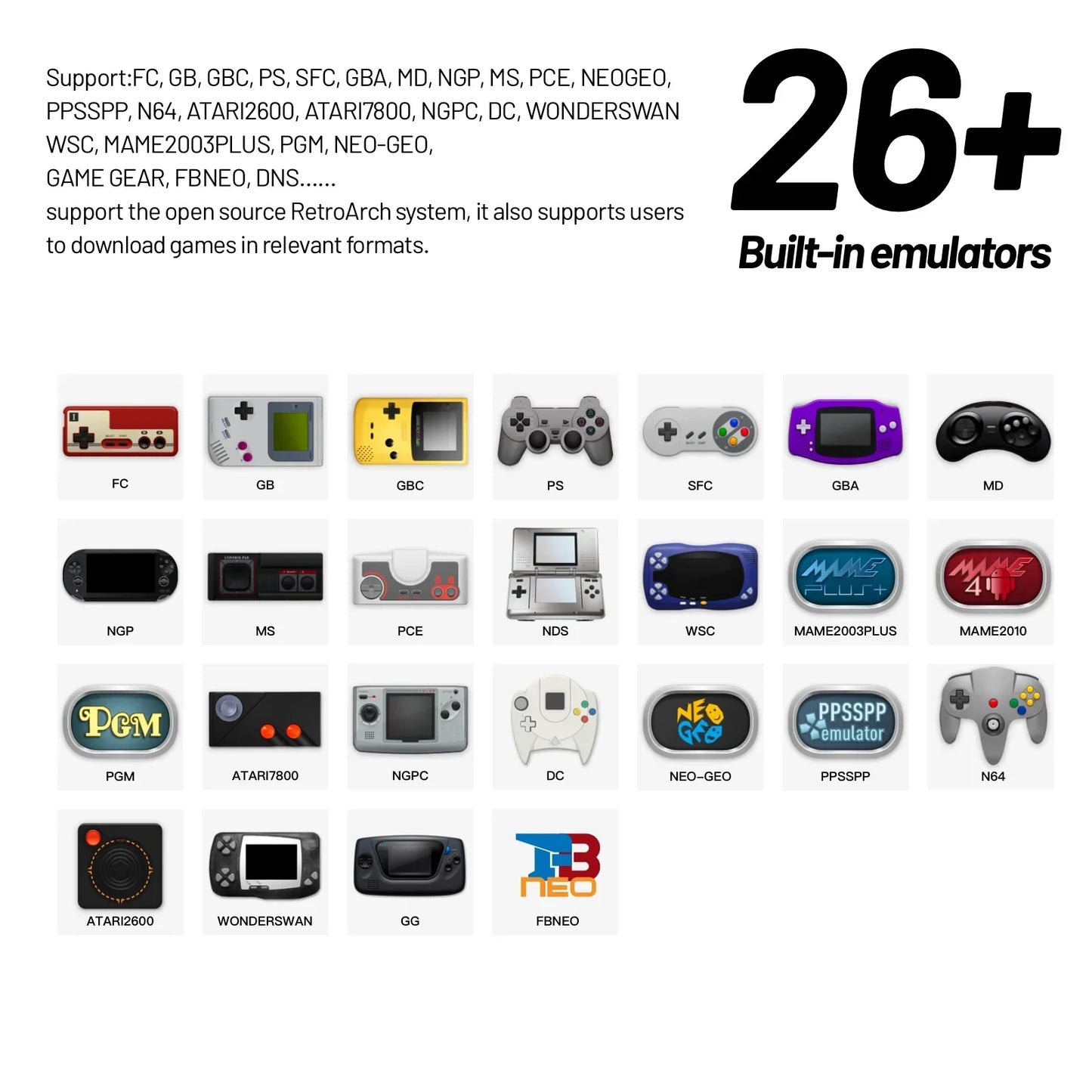 TRIMUI Smart Pro Handheld Console With IPS Screen Linux System