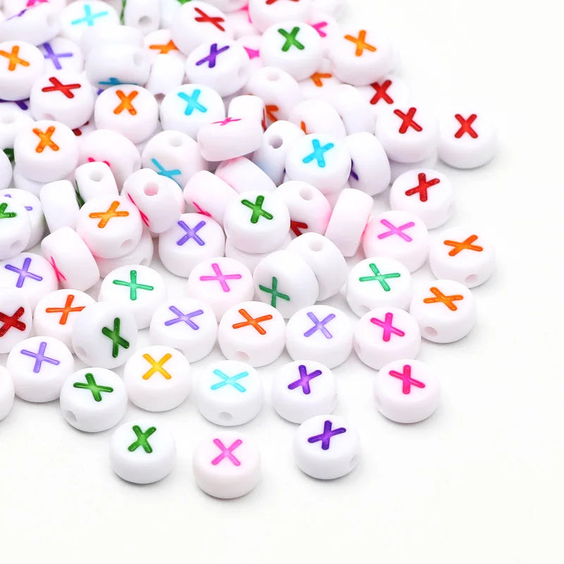 Laudsong Alphabet Beads A To Z Acrylic Spacer Beads For Jewelry Making