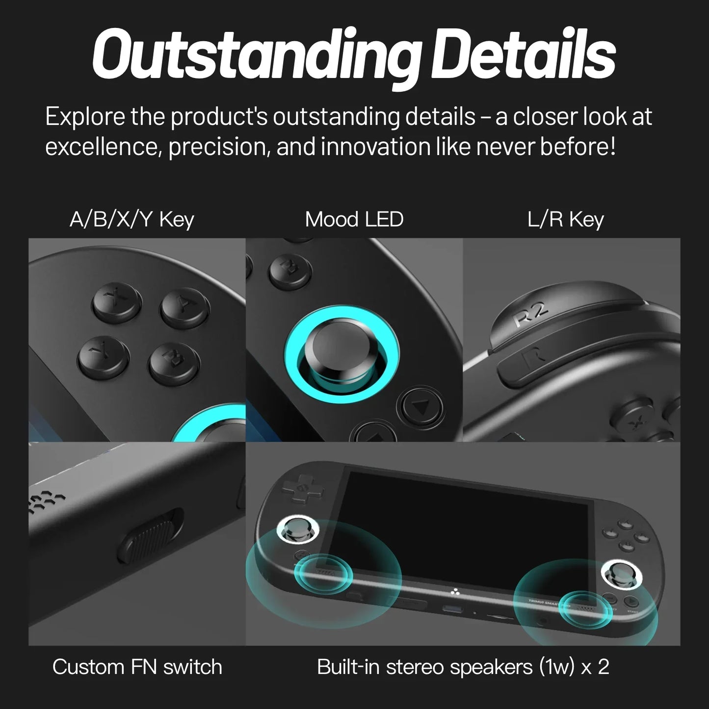 TRIMUI Smart Pro Handheld Console With IPS Screen Linux System