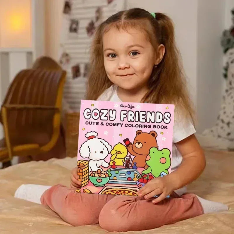 Spooky Cutie Coloring Book For Adults And Teens With Creatures