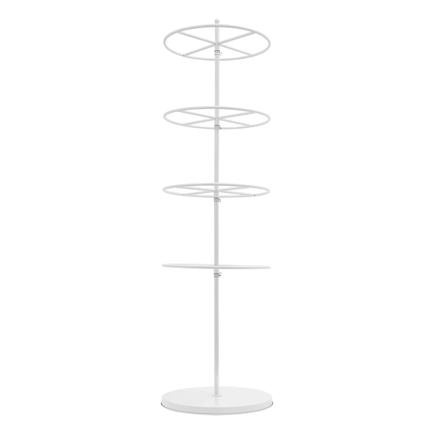 Bymaocar 4 Tier Rotating Display Rack 360 Degree Rotation