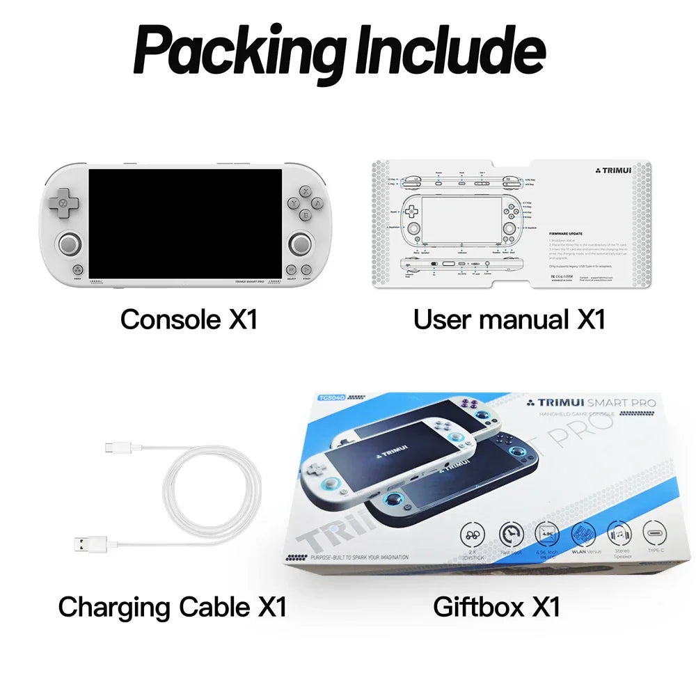 TRIMUI Smart Pro Handheld Console With IPS Screen Linux System