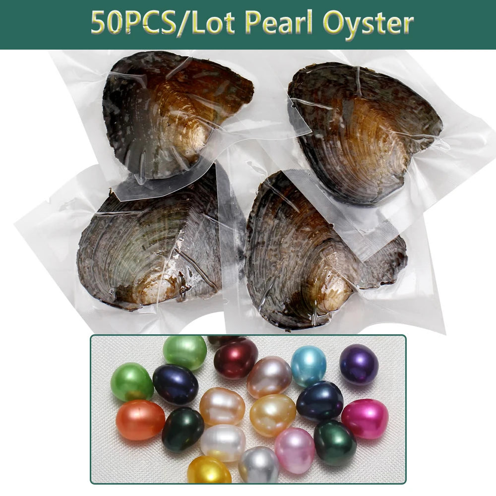Freshwater Pearl Oyster Kit With Wish Pearl For Jewelry Making