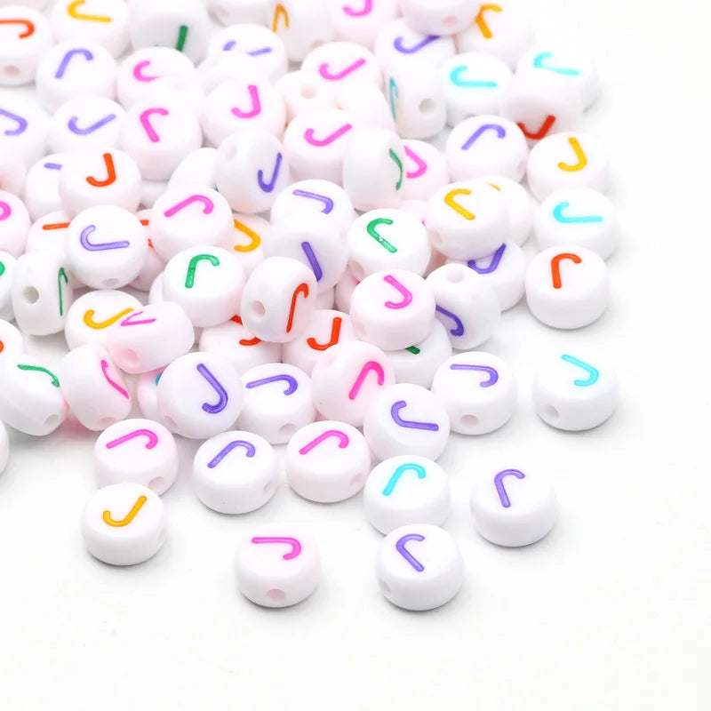 Laudsong Alphabet Beads A To Z Acrylic Spacer Beads For Jewelry Making