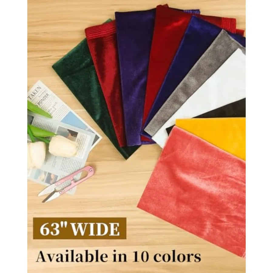 Stretch Velvet Fabric For DIY Sewing And Upholstery Projects