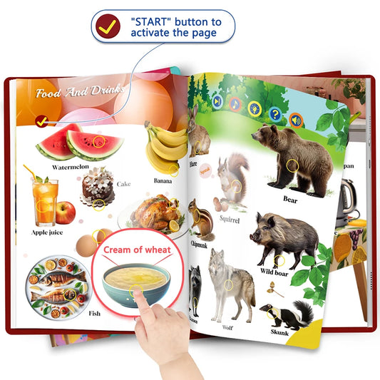 English Sound Book World Around You First Sight Words Montessori