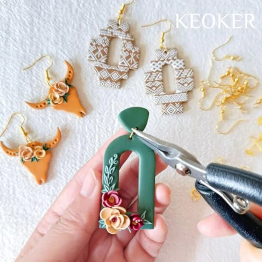 23 Piece Clay Earring Making Kit for Teens and Adults