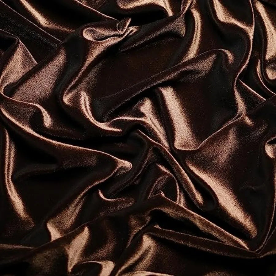 Stretch Velvet Fabric For Sewing And Costumes Polyester Blend