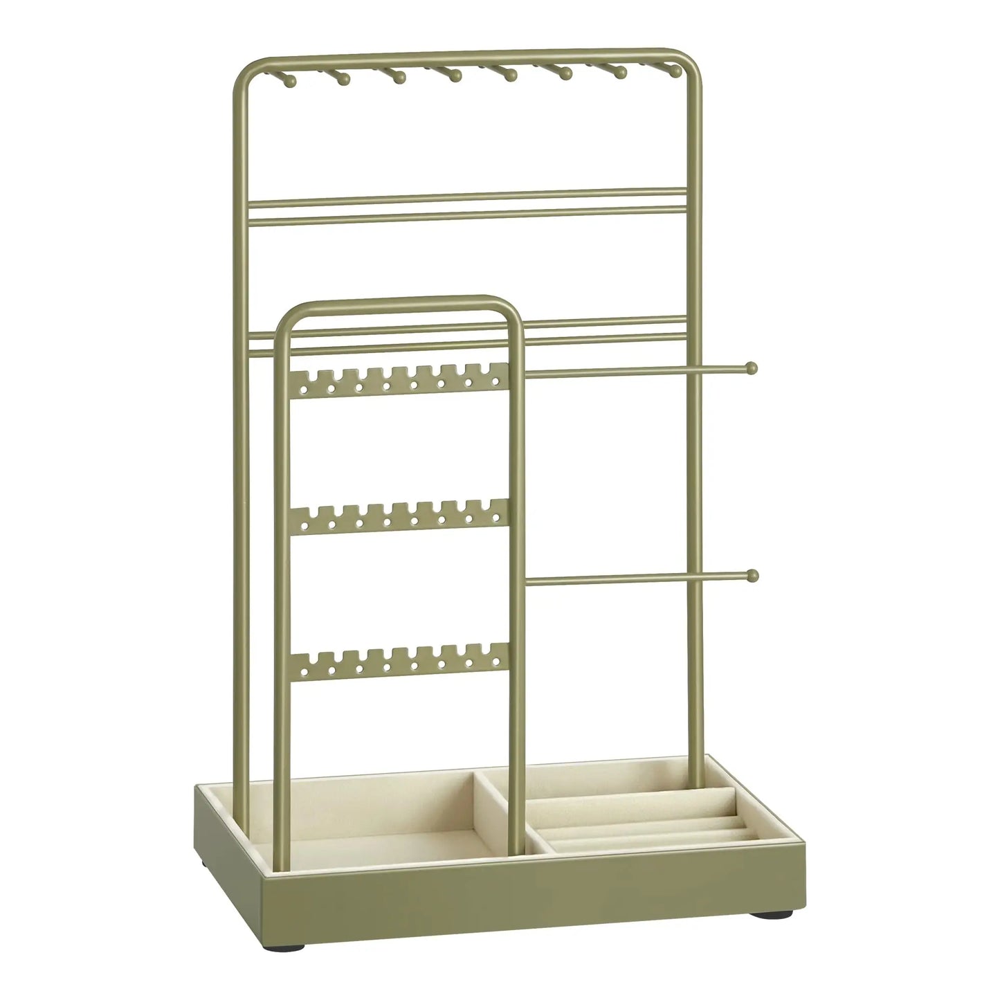 Songmics Necklace Holder Jewelry Stand Organizer With Velvet Tray