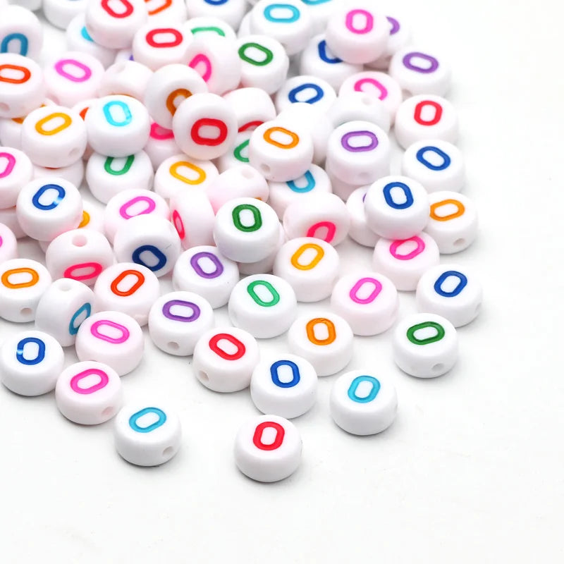 Laudsong Alphabet Beads A To Z Acrylic Spacer Beads For Jewelry Making