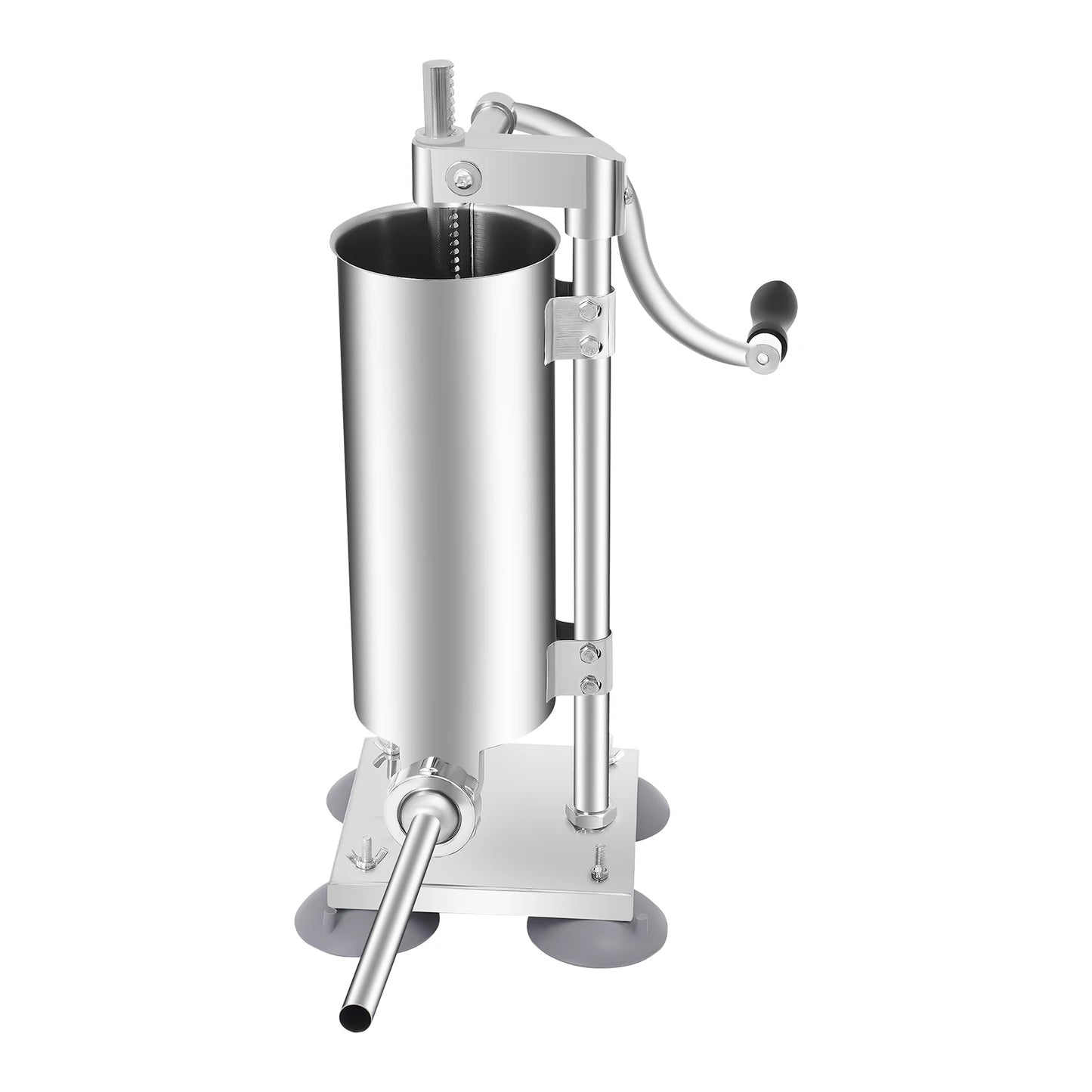 3L Vertical Manual Sausage Stuffer Stainless Steel Meat Filling Tool