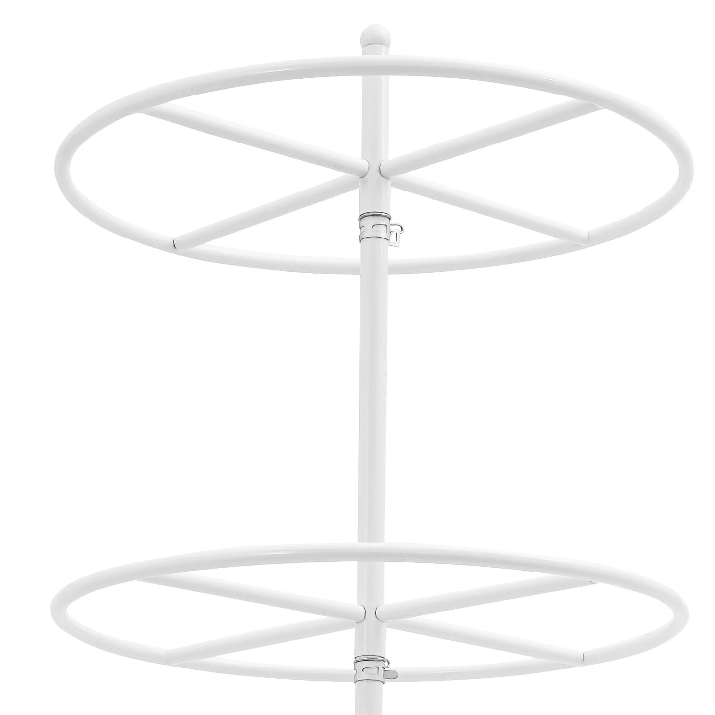 Bymaocar 4 Tier Rotating Display Rack 360 Degree Rotation