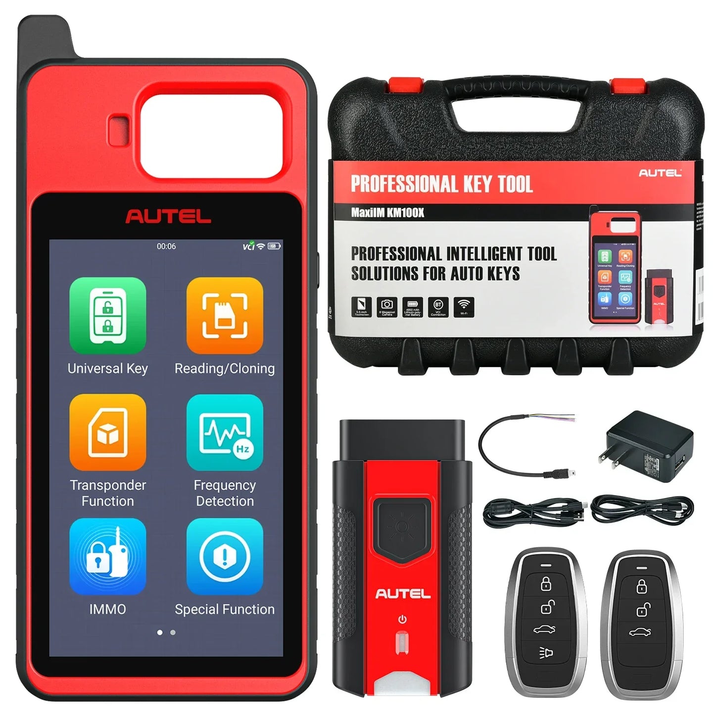 Autel MaxiIM KM100 KM100X Key Fob Programmer For IMMO Keys