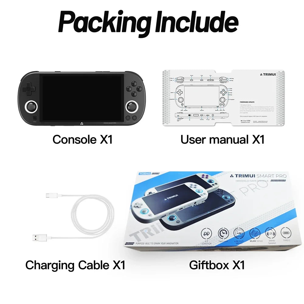 TRIMUI Smart Pro Handheld Console With IPS Screen Linux System