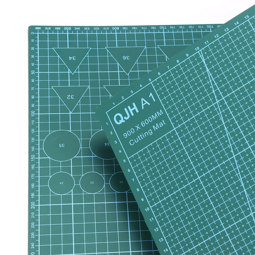 QJH Double-Sided Self-Healing PVC Cutting Mat For Leather Craft