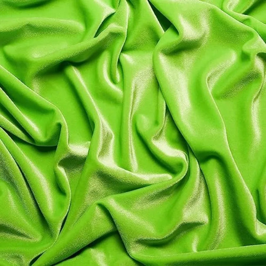 Stretch Velvet Fabric For Sewing And Costumes Polyester Blend