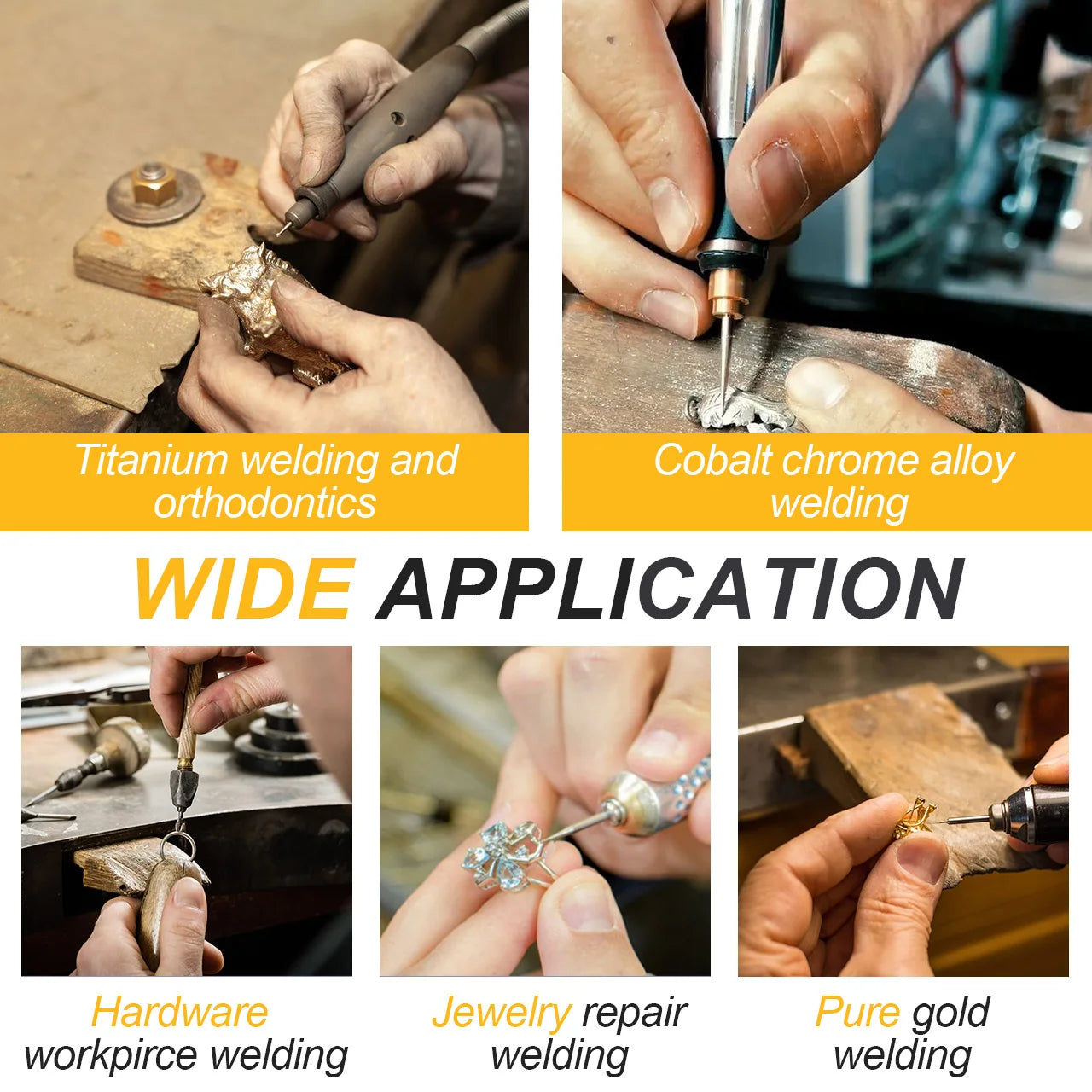 Automatic CNC Pulse Argon Arc Tig Jewelry Spot Welder