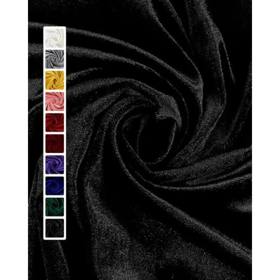 Stretch Velvet Fabric For DIY Sewing And Upholstery Projects