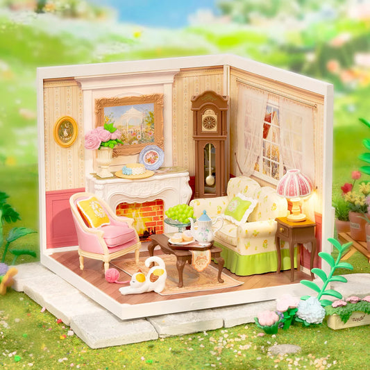 Rolife DIY Miniature House Kit Super Creator Courtyard Diorama Gift