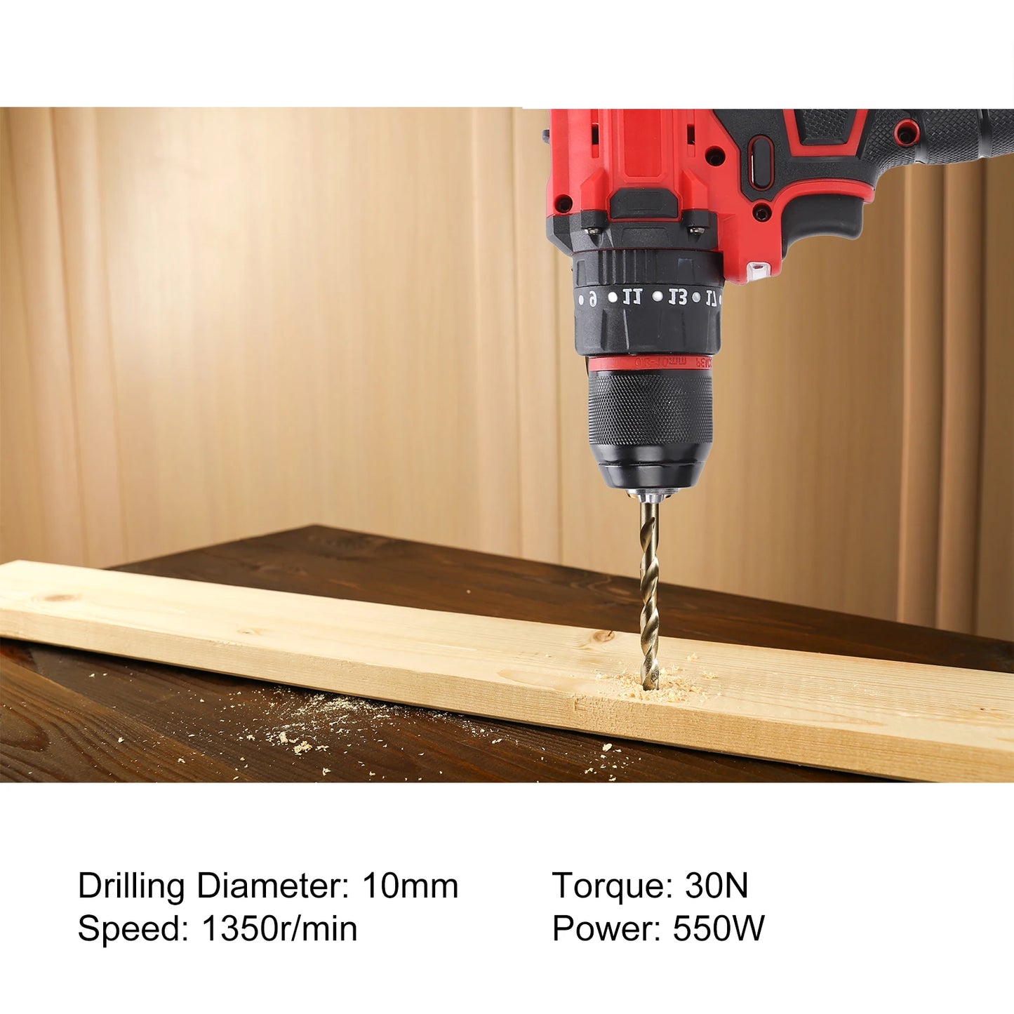Meterk 16.8V Cordless Drill And Driver Set Brushless Kit