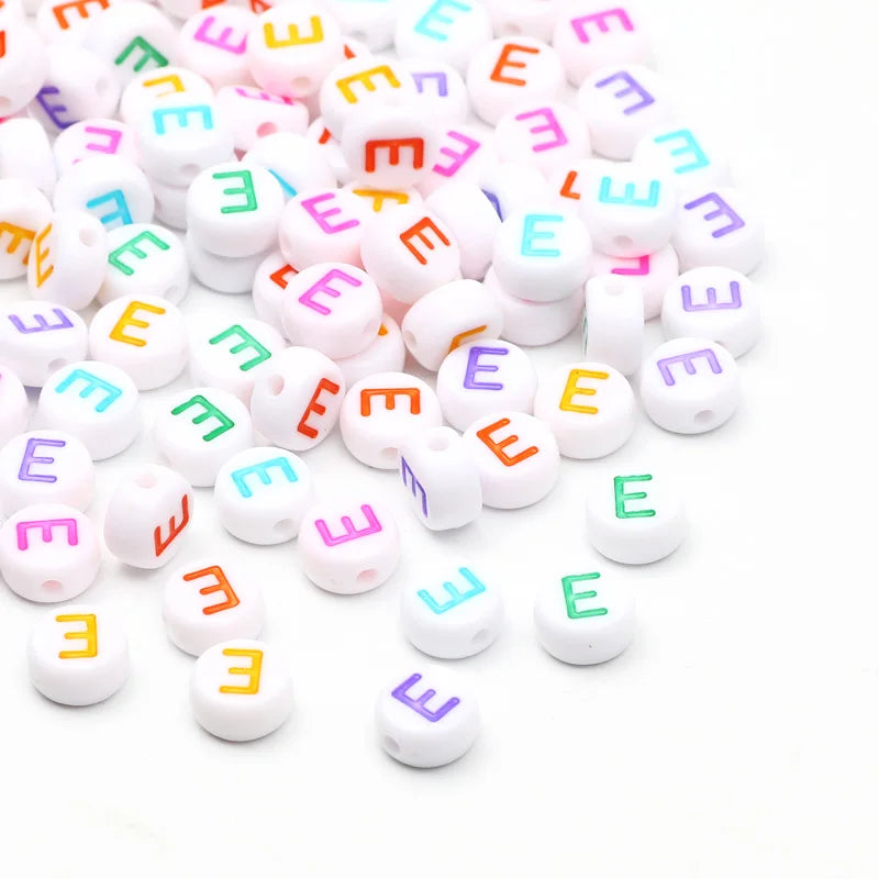 Laudsong Alphabet Beads A To Z Acrylic Spacer Beads For Jewelry Making