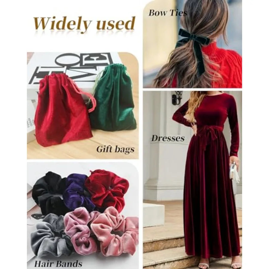 Stretch Velvet Fabric For DIY Sewing And Upholstery Projects