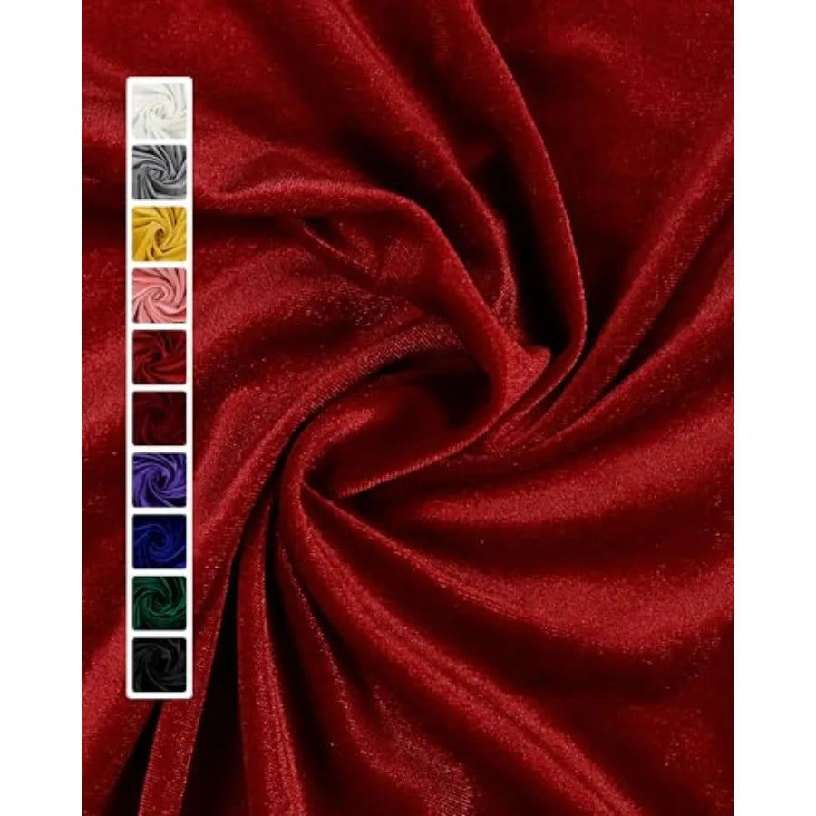 Stretch Velvet Fabric For DIY Sewing And Upholstery Projects
