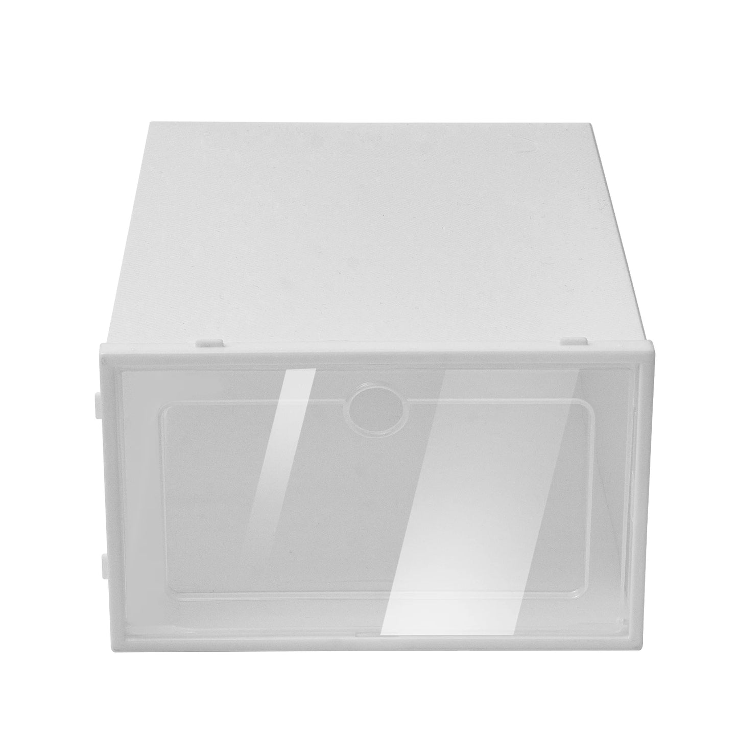Foldable Transparent Shoe Box Set 20 To 24 Pcs Stackable