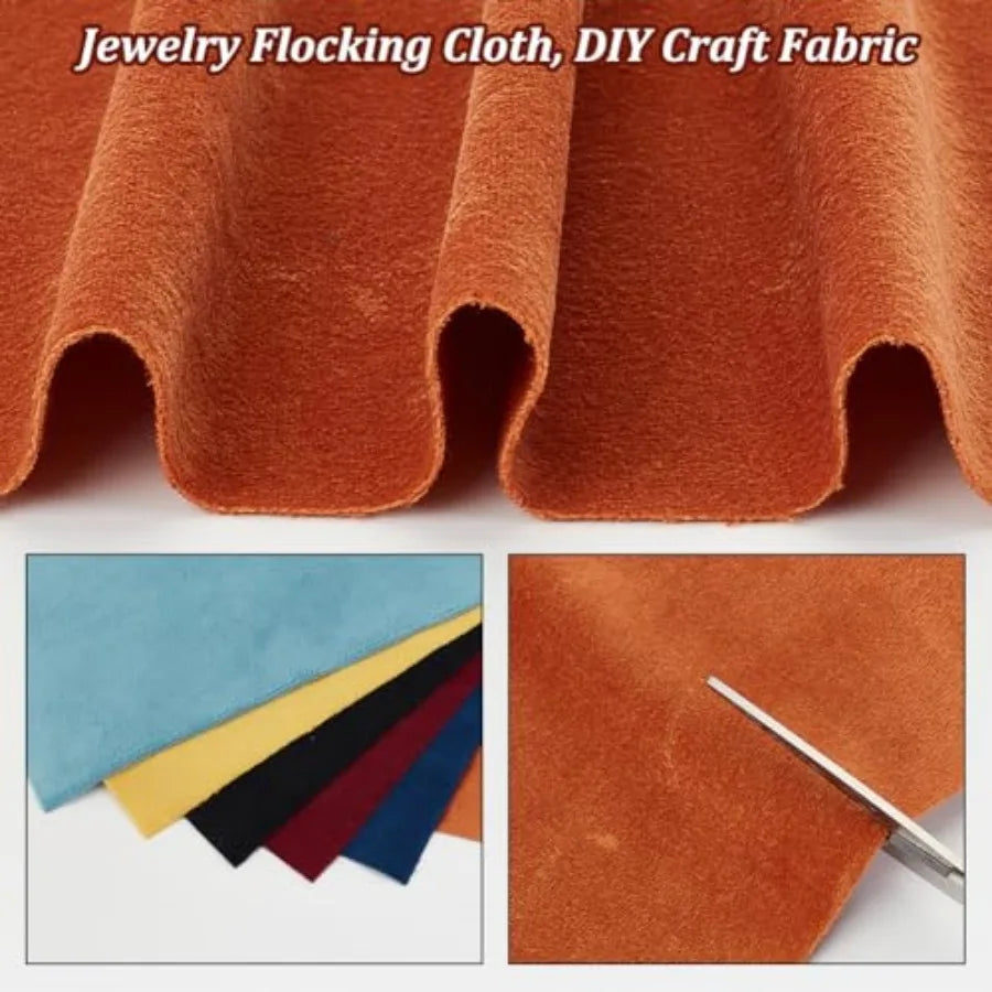 Assorted Double Sided Velvet Fabric For Wallet And Purse Making