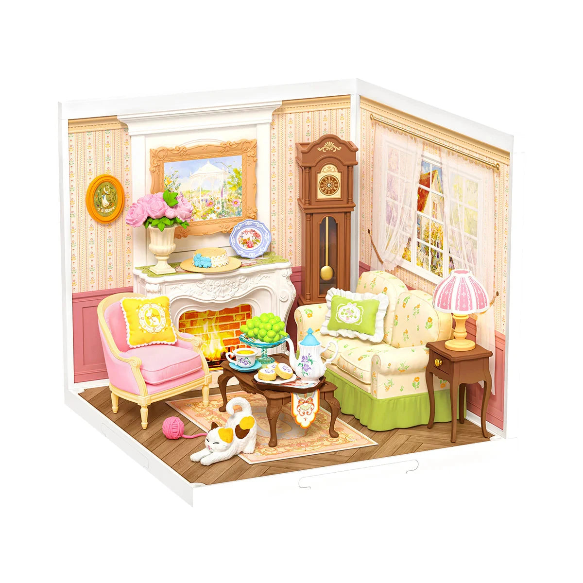 Rolife DIY Miniature House Kit Super Creator Courtyard Diorama Gift