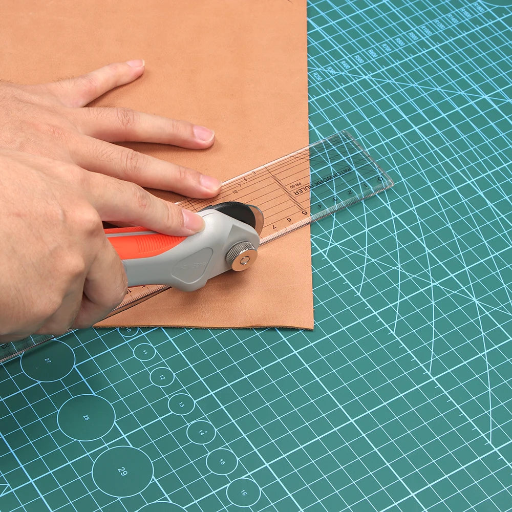QJH Double-Sided Self-Healing PVC Cutting Mat For Leather Craft