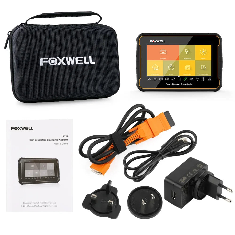 Foxwell GT60 OBD2 Automotive Diagnostic Scanner All Systems Bluetooth