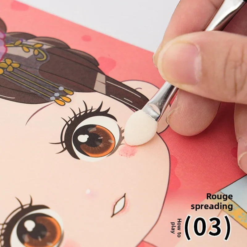 YIYUEQIANLI DIY Princess Makeup Set For Kids Arts And Crafts
