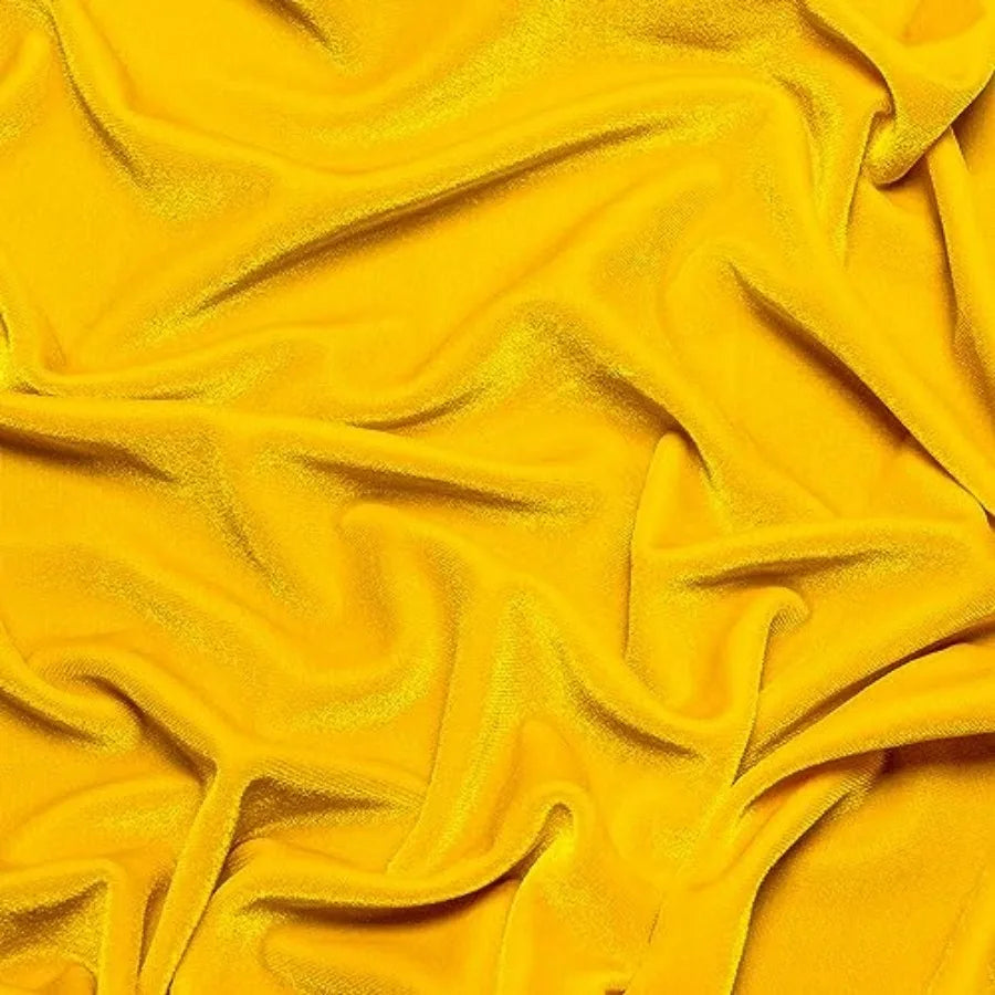Stretch Velvet Fabric For Sewing And Costumes Polyester Blend