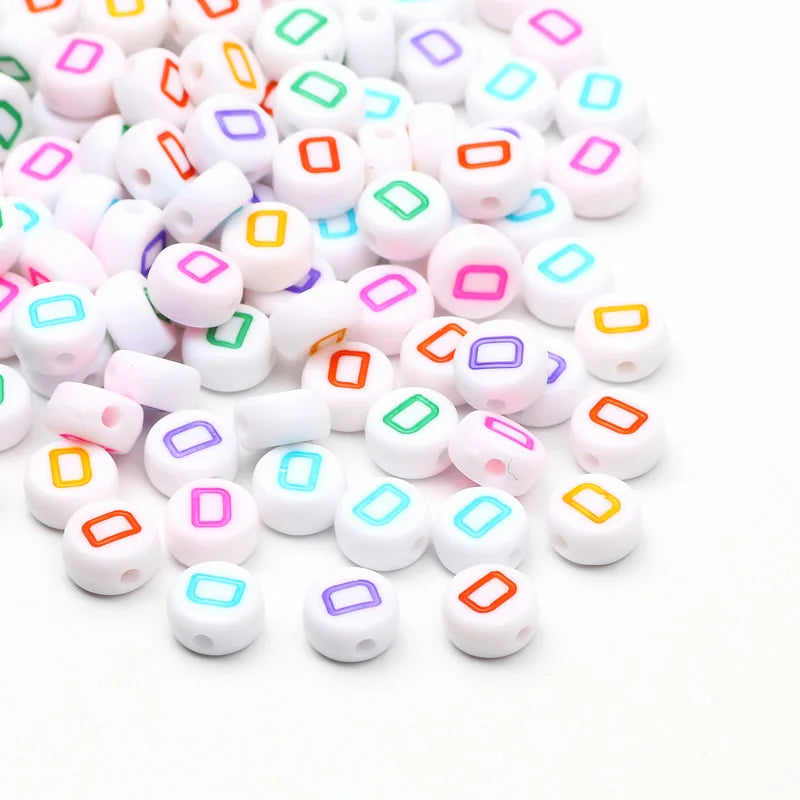 Laudsong Alphabet Beads A To Z Acrylic Spacer Beads For Jewelry Making