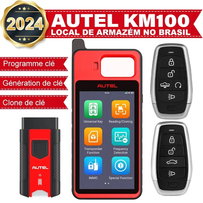 Autel KM100X KM100 Key Fob Programmer Universal Smart Key Generator