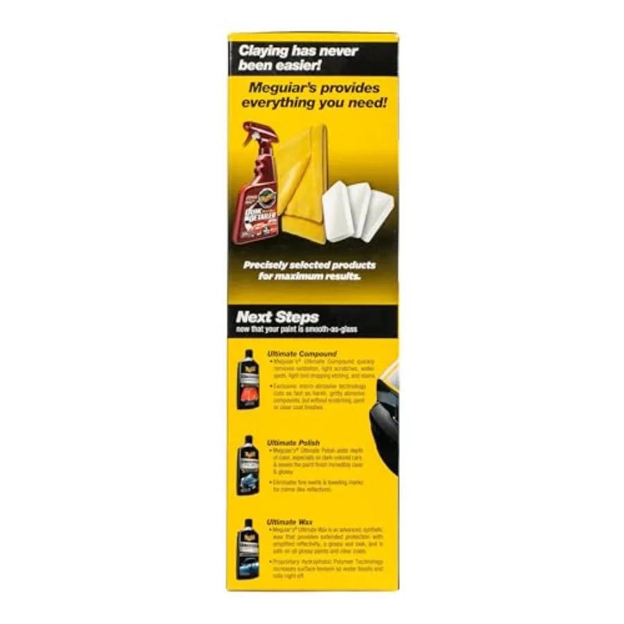 G191700 Smooth Surface Clay Kit Safe and Easy Car Claying Finish