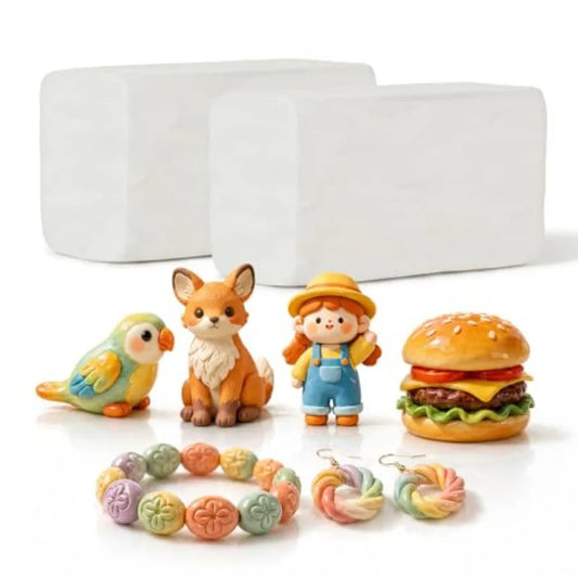Polymer Clay Non Toxic Oven Bake Sculpting And Jewelry Making