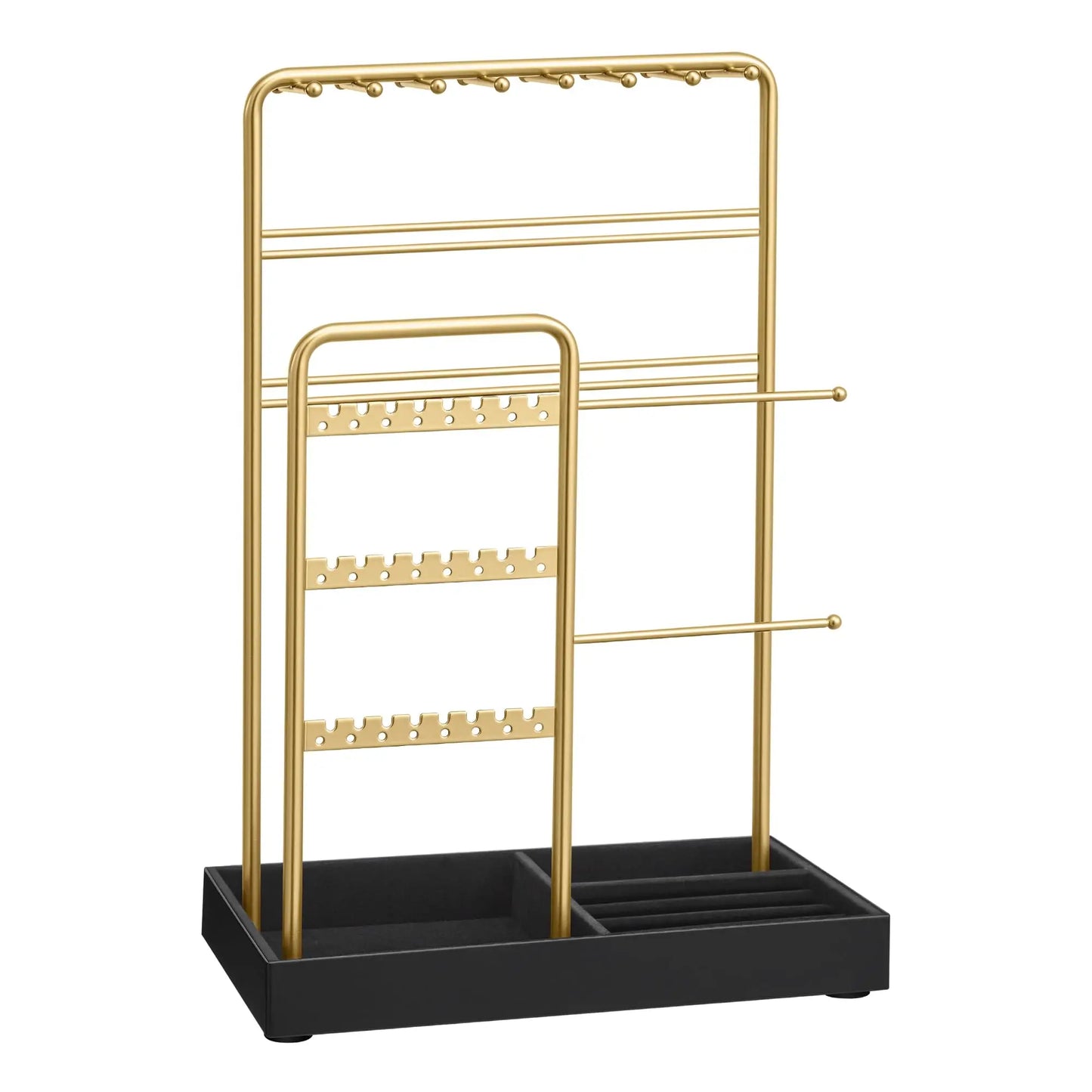 Songmics Necklace Holder Jewelry Stand Organizer With Velvet Tray